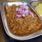 日本一小さなインド家庭料理 ドーン食堂 印度山 - キーマカレー