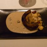 シターラ - ポットベラの豆と銀杏チャット添え