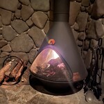 ソーズ ･バー - 24年9月 暖炉初火入