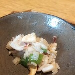 日本料理FUJI - おおとりたけ 万願寺 いかのたきこみ