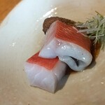 日本料理FUJI - 他店では頂けない 活じめきんめ 玉取茸 チュルンと飲める魚