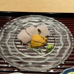 井本 - ハモ　赤ウニ