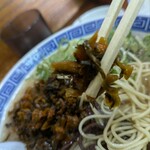 純とんこつ無双 - 辛子高菜〜