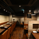 Yakitoriya Sumire - 禁煙室。完全分煙となっており、扉も完備してあります。