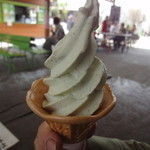 レストラン 大王 - わさびソフトクリーム