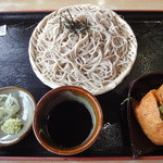 レストラン 大王 - わさび菜いなりそばセット