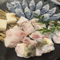 泳ぎとらふぐ活蟹料理 あじ平 曽根崎 - 