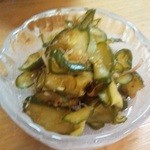 笹家 - 「キュウリの漬物」