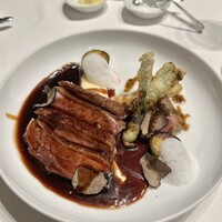FURUYA　augastronome - ⑦ニュージーランド産骨付き鴨のロティ フランボワーズソース