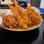 かつや - 秋の海鮮フライ定食