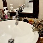 カフェモン - お手洗いの水回りもオサレ☆