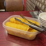 本家 第一旭 - ライス＋たくあん