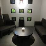 日本料理 TOBIUME - 店内のお月見設え