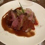 ロクロナン - 肉料理　鴨、豚肉　左から