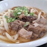 264353761 - ごろ牛うどん&ミニごろ牛カレー　900円