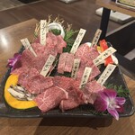 Omi Gyu Yakiniku Take - 極セット