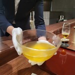 KOBAYASHI - 香りを試す、頂湯が順に