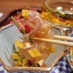 KOBAYASHI - 鯛の和え物、和食にしか見えない(笑)