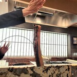 KOBAYASHI - 干し肉 メキシコの豚肉のバラの部分 色々試したが、メキシコのこの豚肉が一番合ったらしい