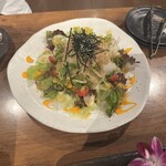 Omi Gyu Yakiniku Take - 大根じゃこサラダ