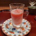 KOBAYASHI - お口直しのスイカのシャーベット