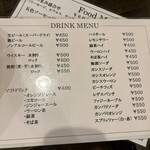 欧州酒場 マルシェ - メニュー