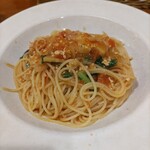 Naga～n cucina italiana - Ａランチ　鶏ミンチとレンコンのトマトソース