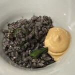 赤坂 鮨大谷 - 肝焼き新秋刀魚のアロスカルドソ　