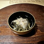 赤坂 鮨大谷 - 鱧の真薯、潤菜、松茸のお椀