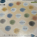 くずし割烹　ZUTTO - 朔彩御膳　【壱ノ膳】季節の前菜20種盛り合わせメニュー　2024.9