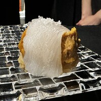 赤坂 鮨大谷 - 剣先烏賊と馬糞雲丹