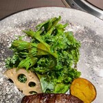 佐賀牛 Sagaya - 付け足しのサラダ