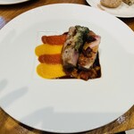 264366728 - 信州ポークのロースト　ピペラードを添えて