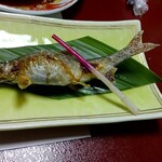 原養魚場 - 鮎塩焼き