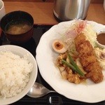 豚肉料理専門店 ねじめ食堂 - 2014.04.18　日替り定食