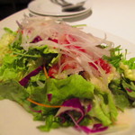 ピッツェリア ラガッタ - グリーンサラダ　520円
