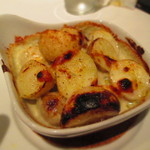 ピッツェリア ラガッタ - 新ジャガとゴルゴンゾーラのクリームソースのオーヴン焼き　580円