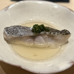 鮨 ゆうき - クロムツの酒蒸し