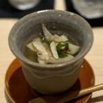 鮨 ゆうき - 松茸の茶碗蒸し　秋だね