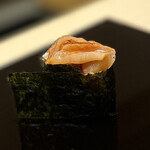 鮨 ゆうき - 赤貝紐軍艦