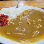 ほそ島や - 半カレーライス