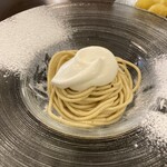 和栗や - 追いモンブラン♡ふわふわよ♪