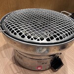 焼肉ホルモンざくろ - 卓上コンロ