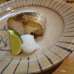 日本橋橘町　都寿司 - 対馬の赤ムツ”紅瞳”焼き
      1