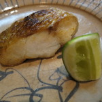 日本橋橘町　都寿司 - 対馬の赤ムツ”紅瞳”焼き
      2