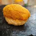 日本橋橘町　都寿司 - 雲丹握り