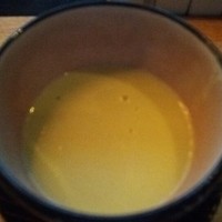 鉄板焼 「金葉亭」 ヒルトン福岡シーホーク - 枝豆のスープ