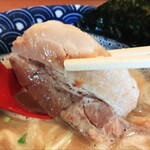 いばらき - 柔らかでレンゲに乗せないと半分から切れてしまいます