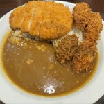 CoCo壱番屋 - ロースカツカレー&カキフライ