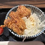肉豆冨とレモンサワー 大衆食堂 安べゑ - 【2024.9.24(火)】安べゑ定食（並盛）1,604円→1,504円の唐揚げ